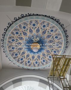 motif plafon grc